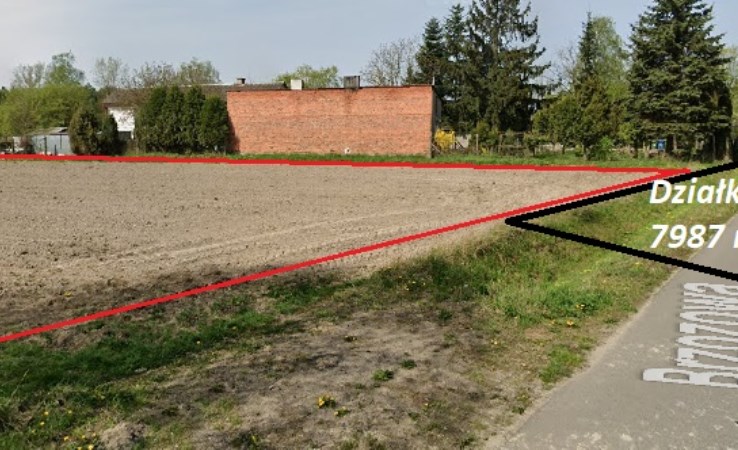 działka na sprzedaż - Łask (gw), Okup Wielki